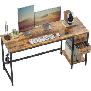 Computer Desk with 2 Drawers