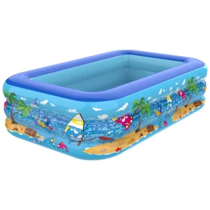 Inflatable Swimming Pool Cartoon Pattern